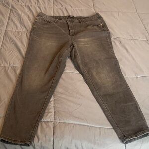 Oat New York Ankle Jeans in Taupe
